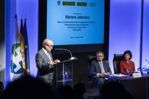 Intervención del nuevo secretario general de la OEI, Mariano Jabonero, en Casa América