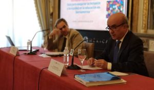 Renato Opertti (OIE-UNESCO) y Mariano Jabonero (OEI) han presentado en Casa América el documento ‘Iberoamérica inclusiva’