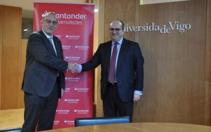 Educación, emprendimiento, empleabilidad y digitalización, ejes del acuerdo Santander - UVigo