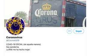 @CoronaVid19: ¿Puede el humor en Twitter ayudar a mitigar el miedo colectivo ante la pandemia?