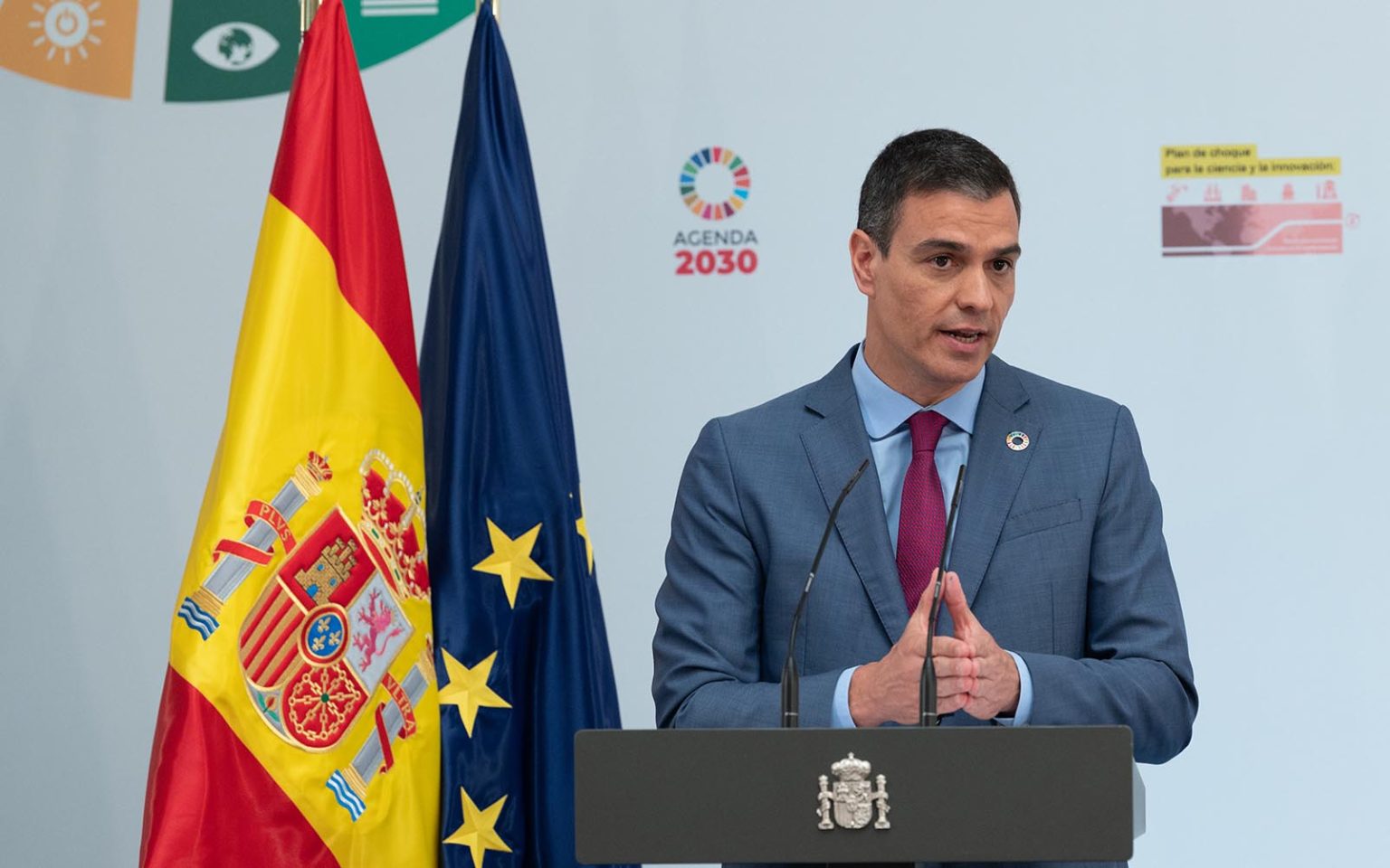 pedro sanchez plan choque ciencia e innovacion