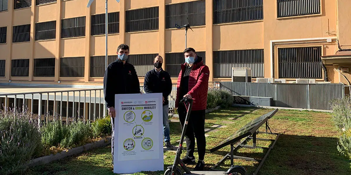 Èric Santiago y Miguel Murillo, los estudiantes del proyecto ganador.