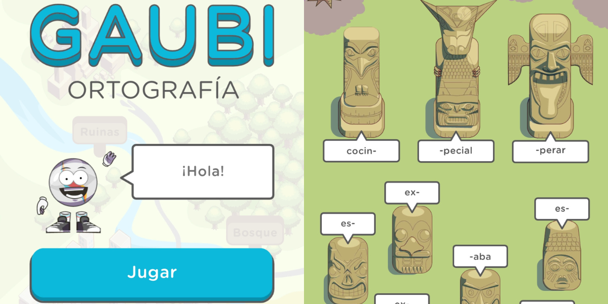 Gaubi, la app con la que niños aprenden ortografía mientras se divierten